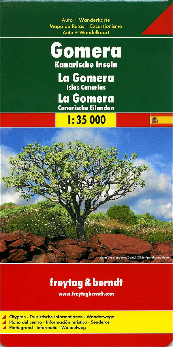 Gomera: Isole Canarie 1:35.000. Carta stradale e turistica. Ediz. multilingue (Europa mappe stradali turistiche) Leisure, Home & Garden