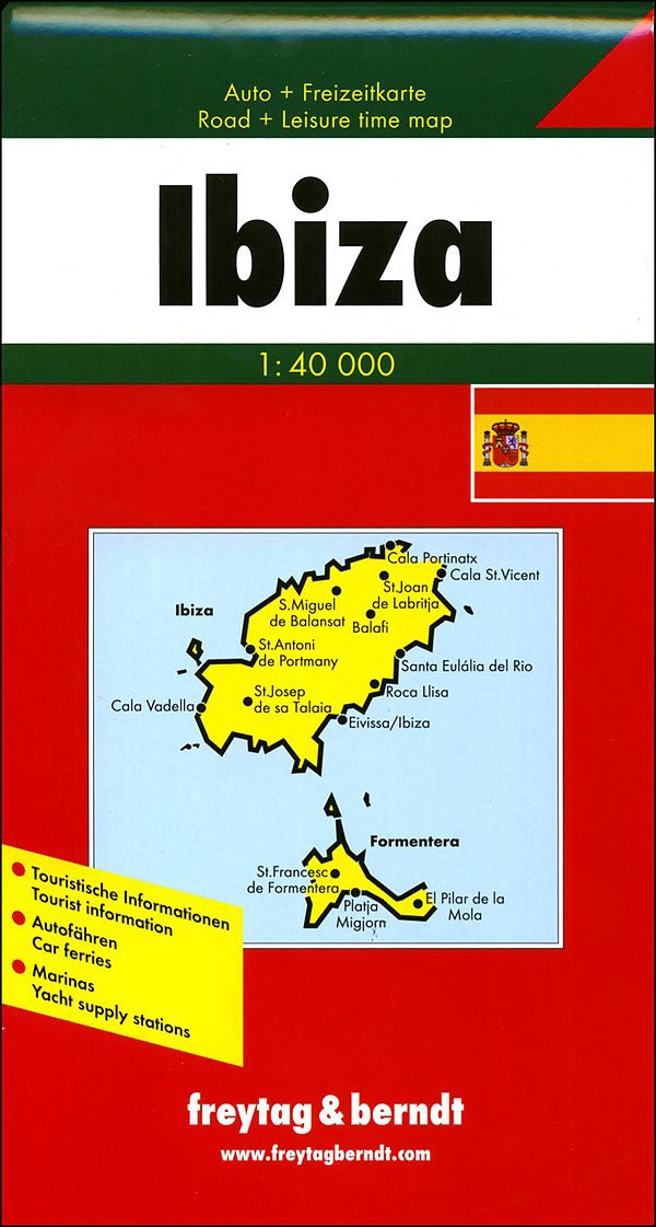 Ibiza 1:40.000. Carta stradale e turistica. Ediz. multilingue (Europa mappe stradali turistiche) Leisure, Home & Garden