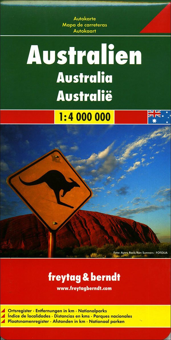 Australia 1:4.000.000. Carta stradale. Ediz. multilingue (Asia Oceania mappe stradali turistiche) Leisure, Home & Garden