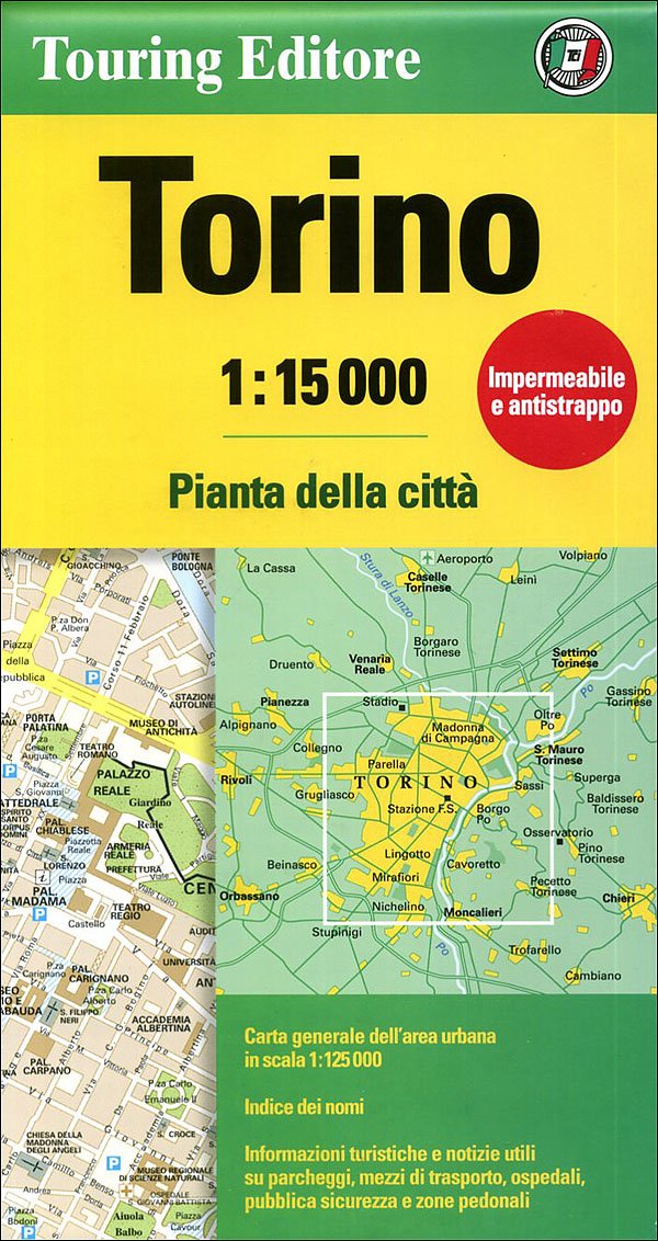 Turin: TCI.C55 (Carte e piante di città) Leisure, Home & Garden