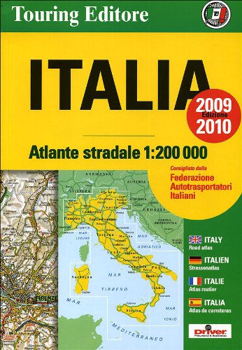Italy Road Atlas: TCI.A. (Atlanti stradali d'Italia) Leisure, Home & Garden