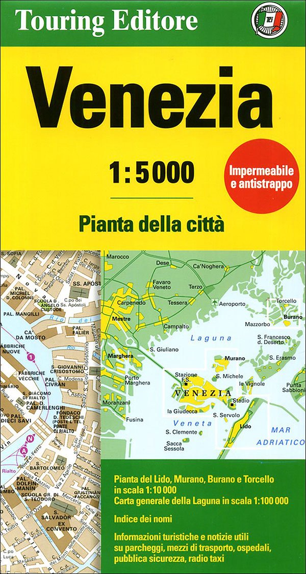 Venice: TCI.C80 (Carte e piante di città) Leisure, Home & Garden