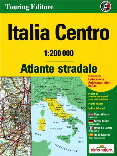 Italy Central Atlas - Atlante Stradale Centro: TCI.A2 (Atlanti stradali) Leisure, Home & Garden