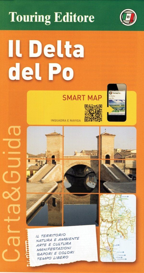 Il Delta del Po 1:200.000 (Carta & guida) Geology & Geography