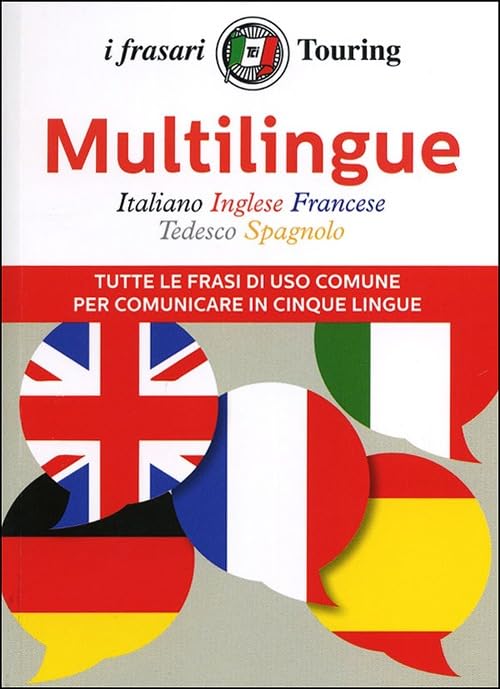 Multilingue: italiano, inglese, francese, tedesco, spagnolo. Tutte le frasi di uso comune per comunicare in cinque lingue. Ediz. multilingue book