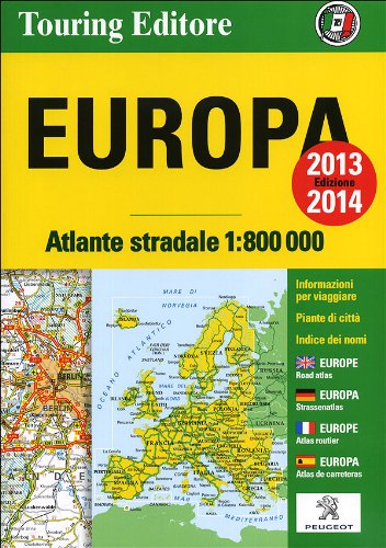 Europa. Atlante stradale 1:800.000 (Atlanti stradali) Leisure, Home & Garden