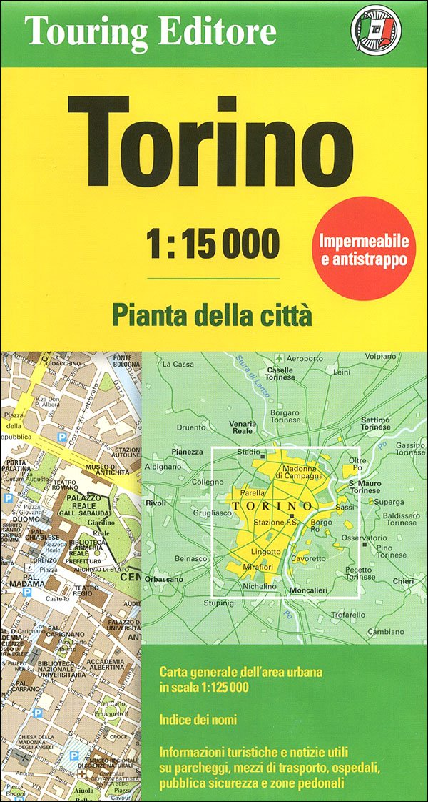 Turin (Pianta della città) Leisure, Home & Garden