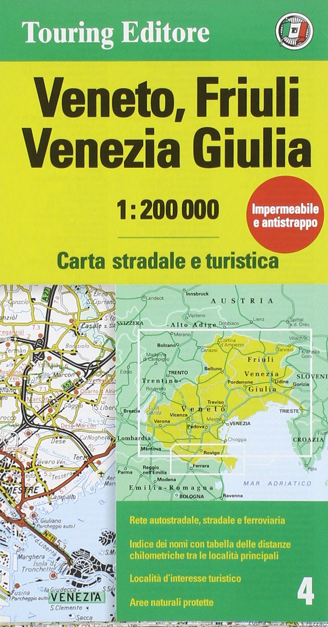 Veneto, Friuli-Venezia-Giulia (Carte regionali 1:200.000, Band 4) Leisure, Home & Garden