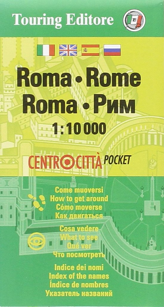 Roma 1:10.000. Ediz. multilingue (Centrocittà pocket) Leisure, Home & Garden Books
