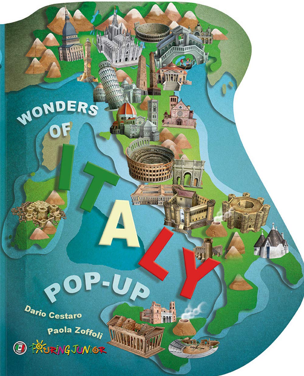 Wonders of Italy. Libro pop-up Non-fiction