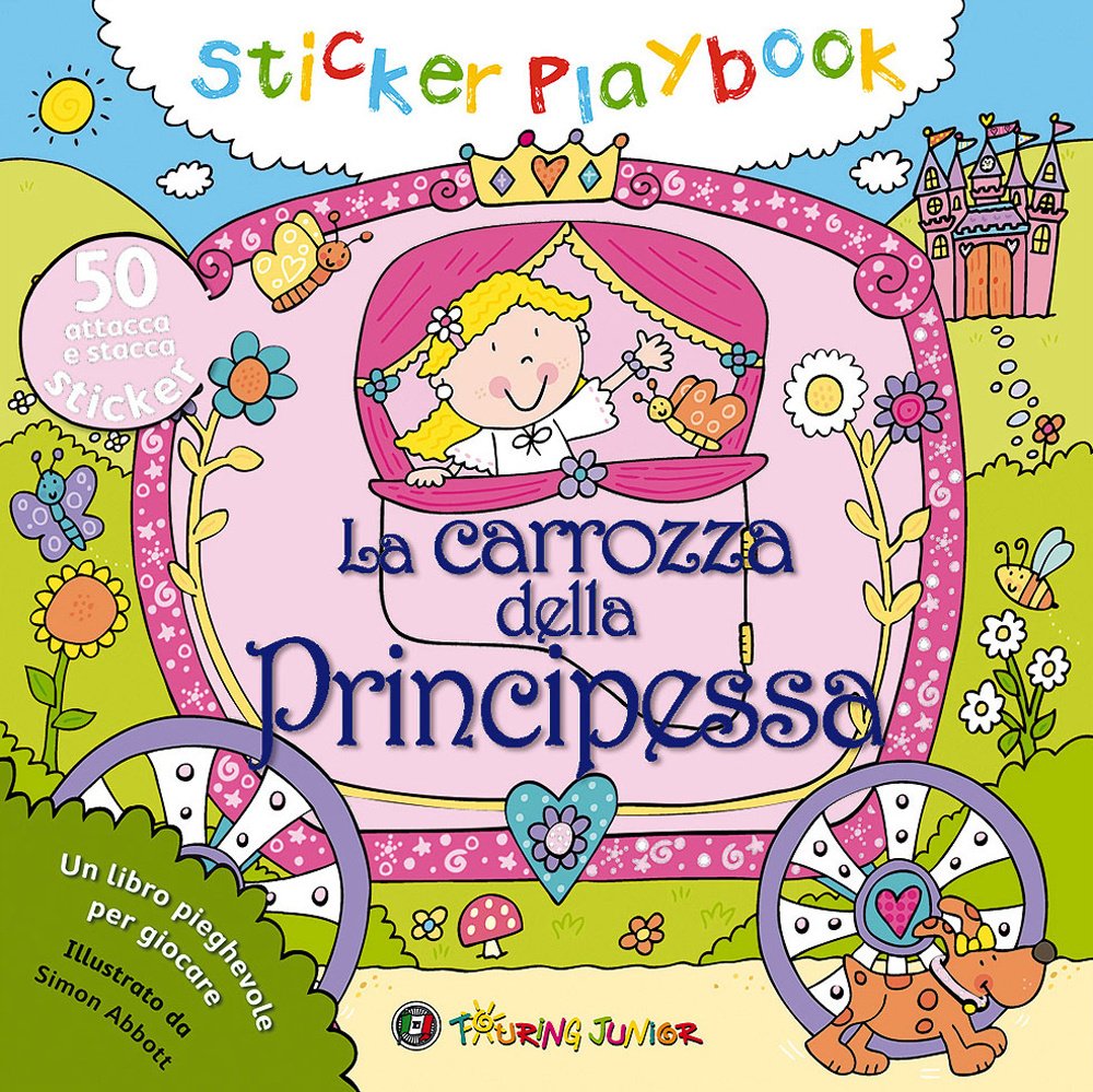 La carrozza della principessa. Con adesivi book