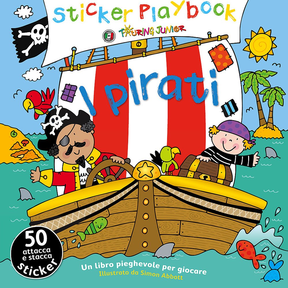I pirati. Con adesivi book