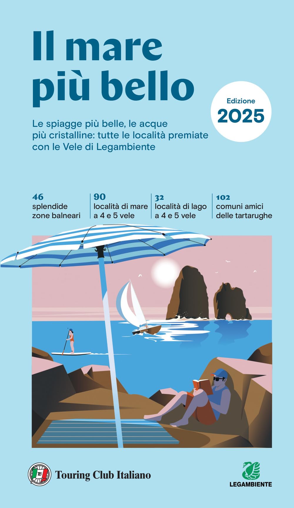Il mare più bello 2025 (Guide Touring) Leisure, Home & Garden Books