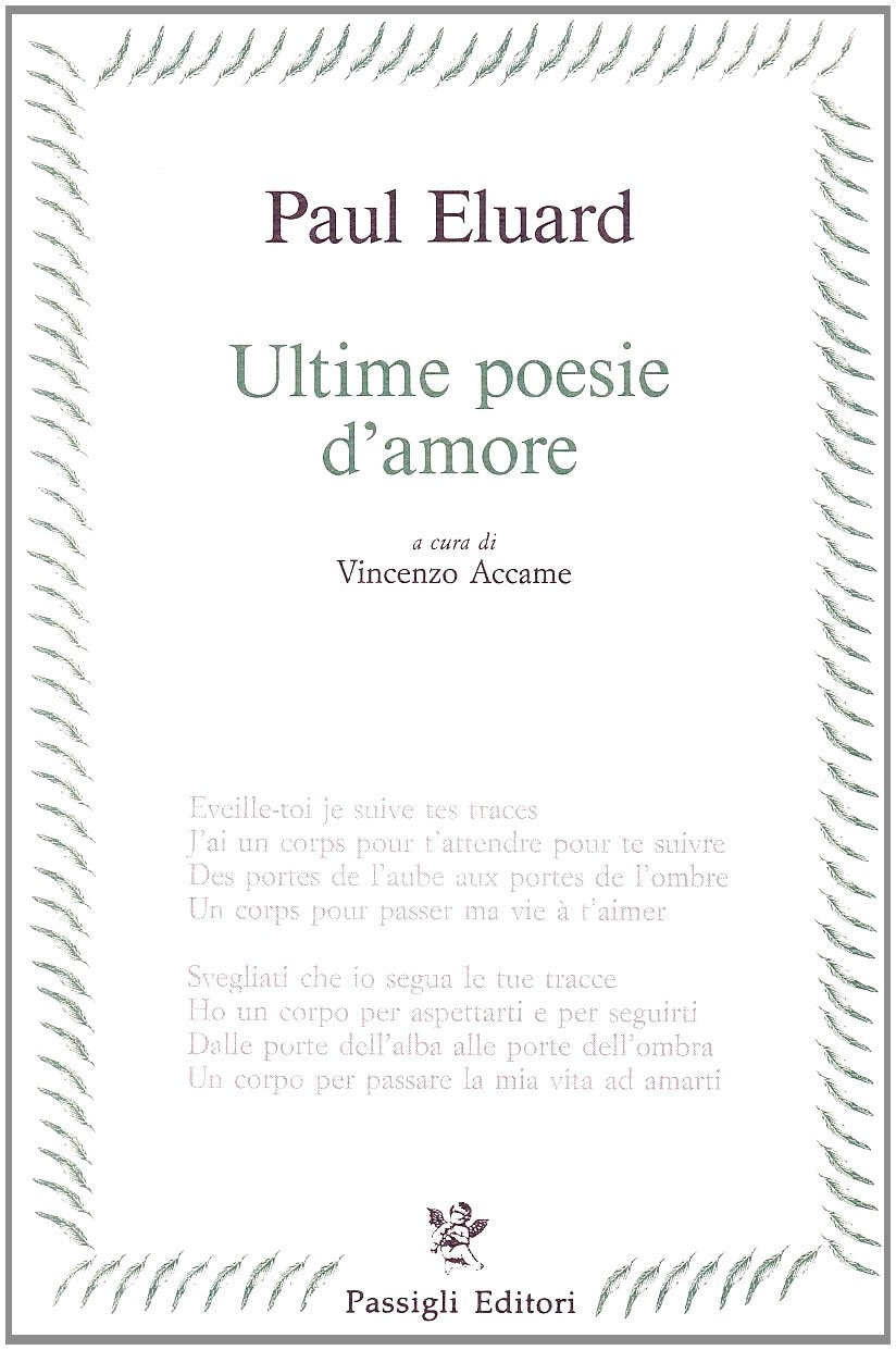 Ultime poesie d'amore. Testo francese a fronte book