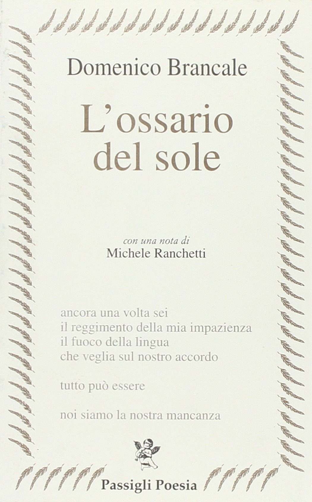 L' ossario del sole Poetry