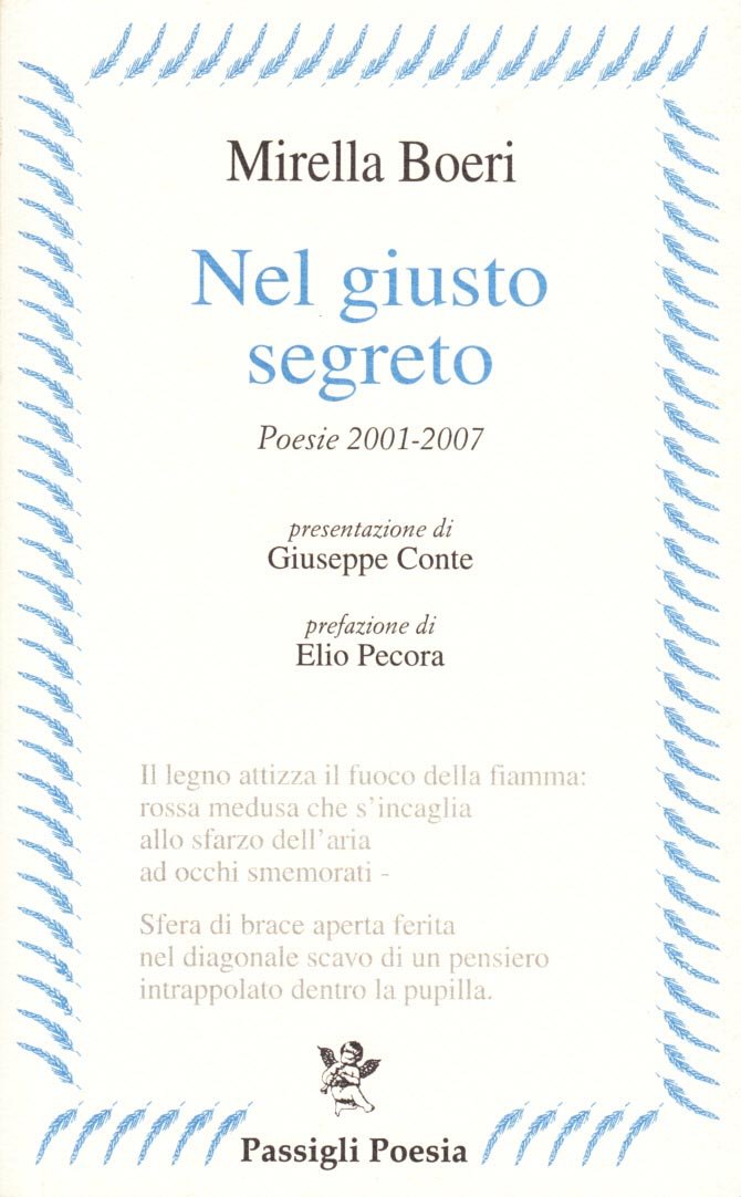 Nel giusto segreto (Passigli poesia) Poetry