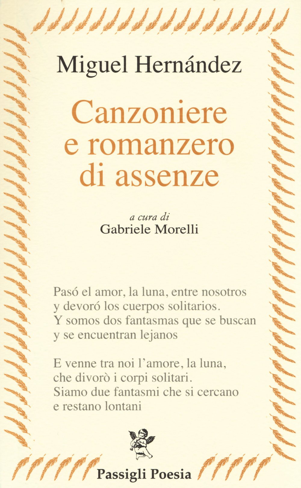 Canzoniere e romanzero di assenze. Testo spagnolo a fronte book
