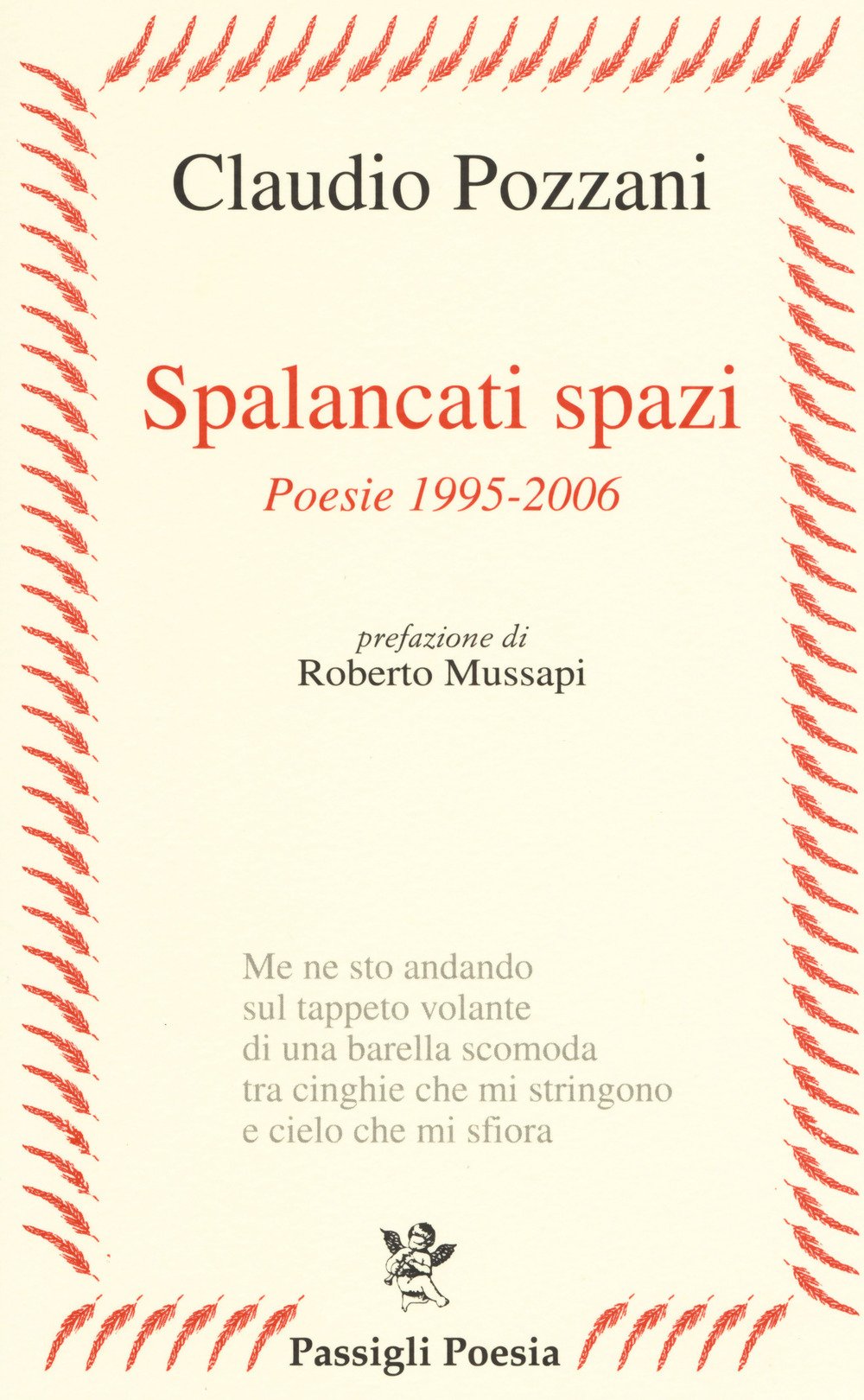 Spalancati spazi. Poesie (1995-2006) Poetry