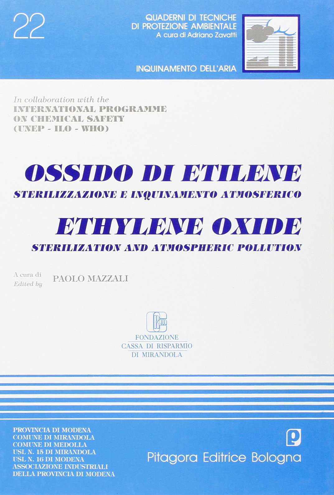 Ossido di etilene-Ethyilene oxide (Quaderni di tecniche di protez. ambient.) Natural Sciences
