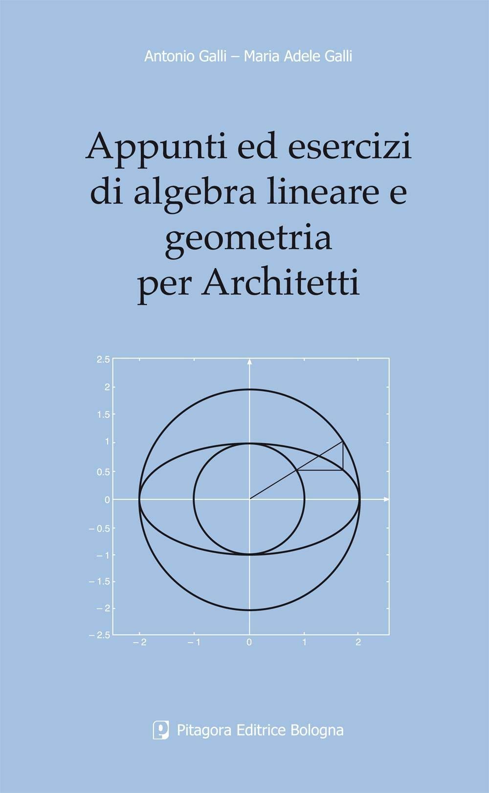 Appunti ed esercizi di algebra lineare e geometria per architetti book