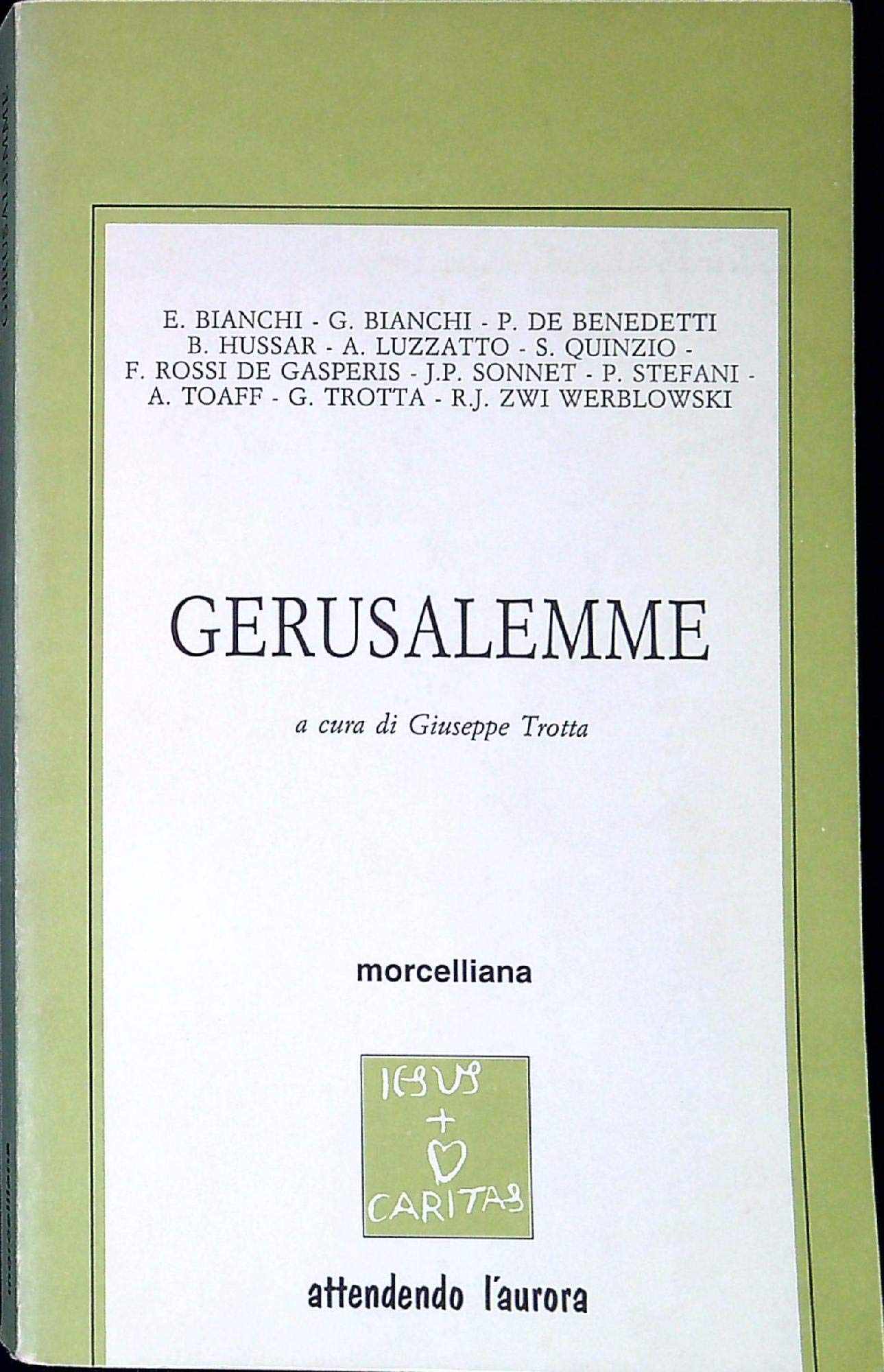 Gerusalemme (Opere varie di ebraismo) Religion & Esotericism