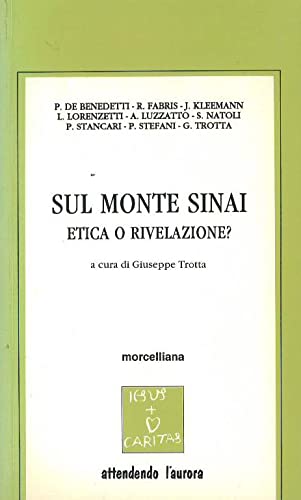 Sul monte Sinai. Etica o rivelazione? book