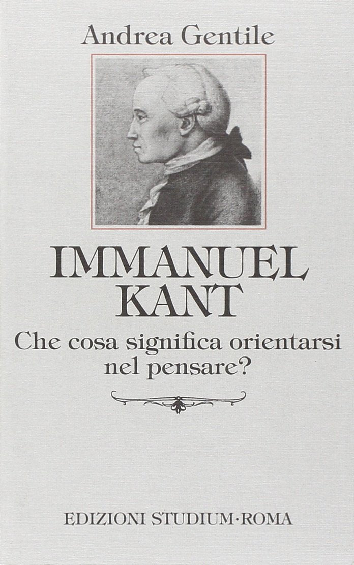 Immanuel Kant. Che cosa significa orientarsi nel pensare? book