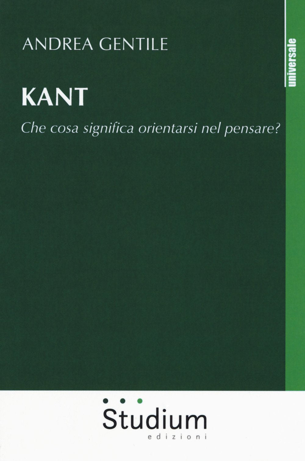 Kant. Che cosa significa orientarsi nel pensare? book