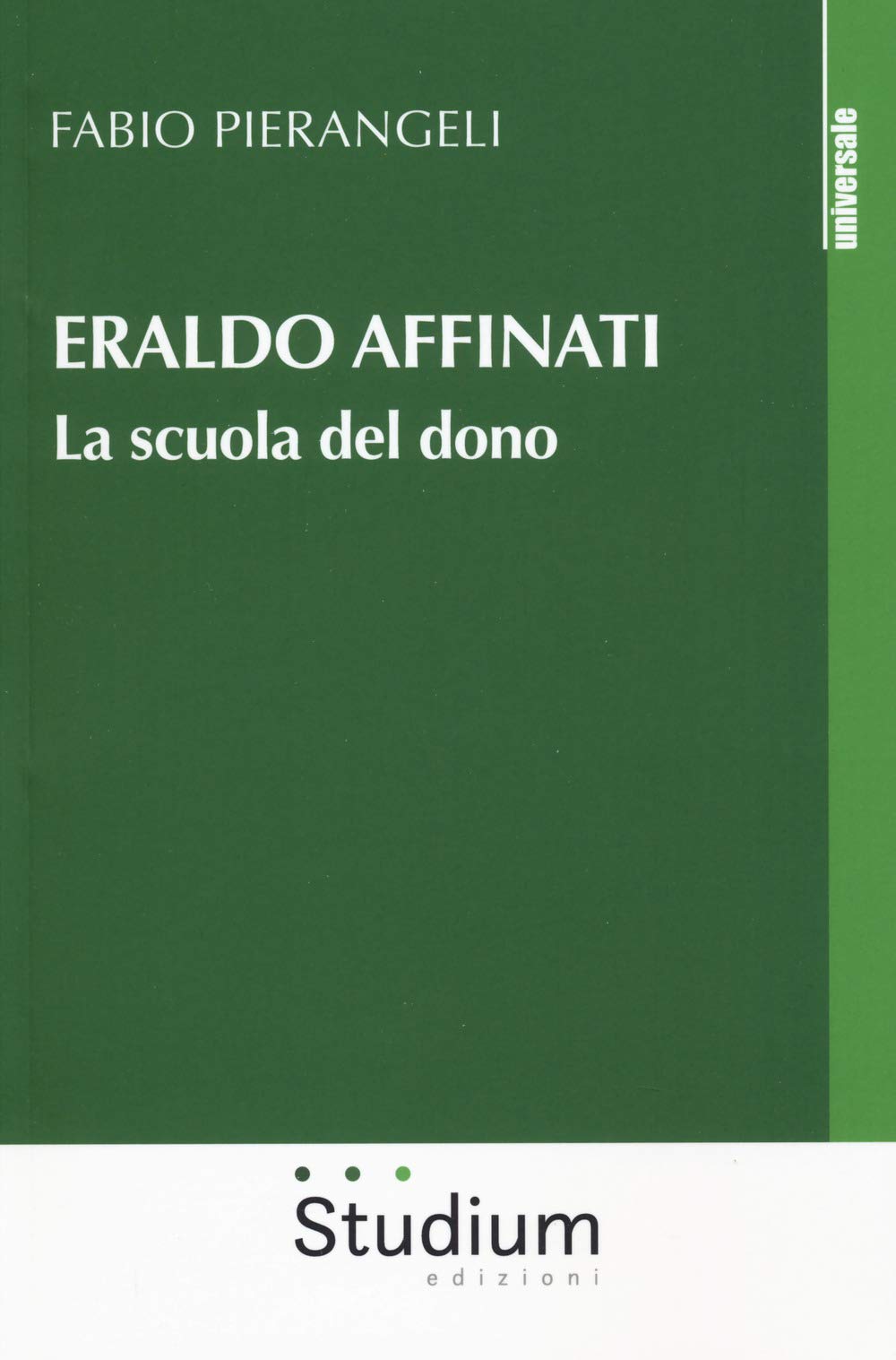 Eraldo Affinati. La scuola del dono book