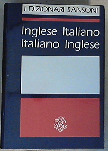 English-Italian, Italian-English, Dictionary (The Sansoni Dictionaries) Foreign Languages ​​& Dictionaries
