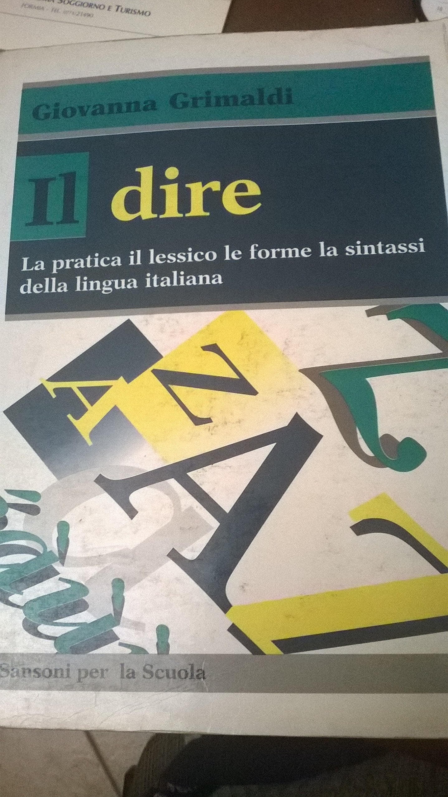 Il dire. La pratica, il lessico, le forme, la sintassi della lingua italiana. Per il biennio delle Scuole superiori Professional & Reference Books
