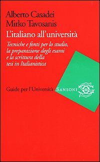 Italiano All'universitã€. Tecniche E cd