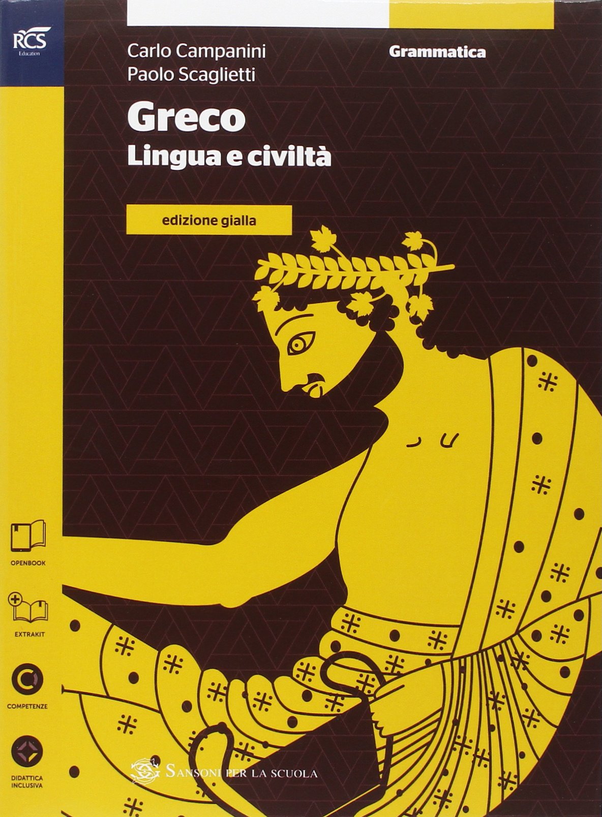 Greco. Grammatica-Esercizi. Ediz. gialla. Per le Scuole superiori. Con e-book. Con espansione online (Vol. 1) Professional & Reference Books