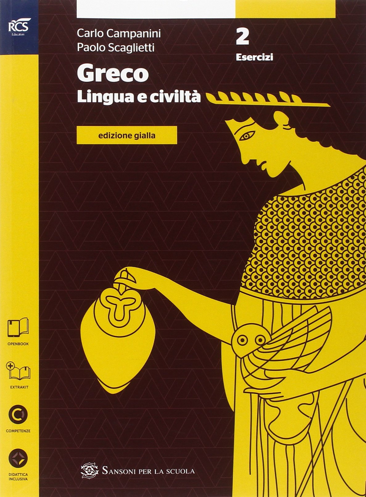 Greco. Esercizi. Ediz. gialla. Per le Scuole superiori. Con e-book. Con espansione online (Vol. 2) Professional & Reference Books
