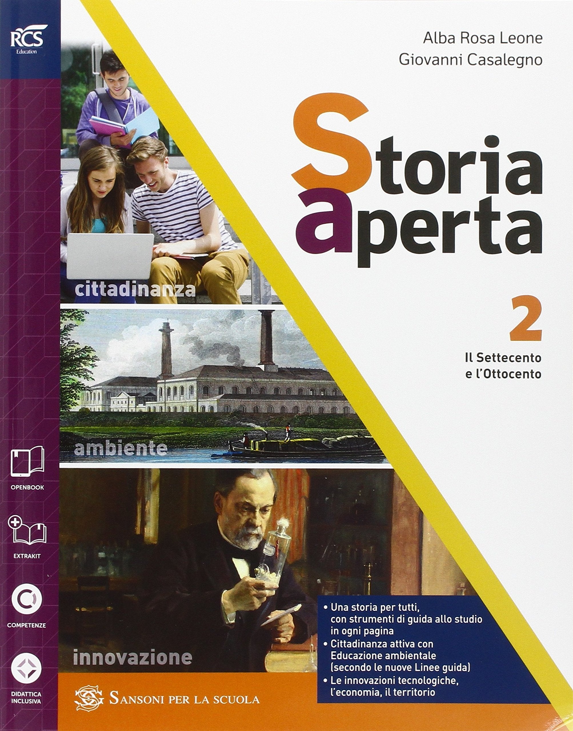 Storia aperta classe. Con extrakit-Openbook. Per le Scuole superiori. Con e-book. Con espansione online (Vol. 2) Professional & Reference Books