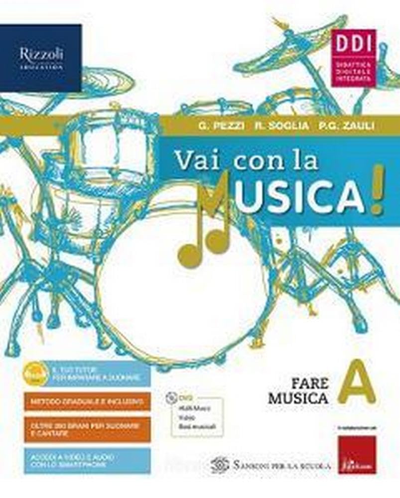 Vai con la musica. Con #lamusicanonsi ferma. Per la Scuola media. Con e-book. Con espansione online. Con DVD-ROM (Vol. A-B-C-) book