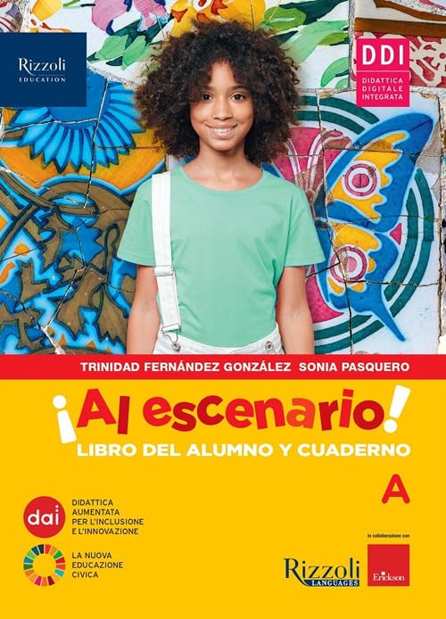 Al escenario. Con Repasamos la gramática, Vacanze, Narrativa. Per la Scuola media. Con e-book. Con espansione online (Vol. 1) book