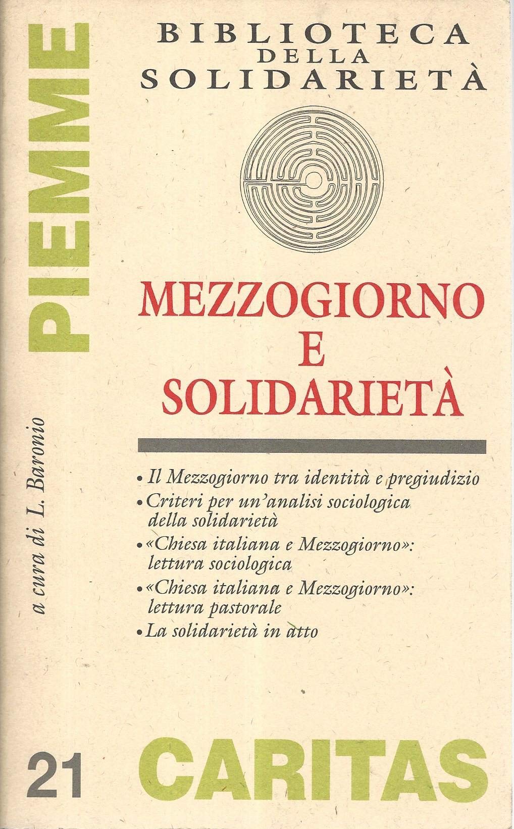 Mezzogiorno e solidarietà book