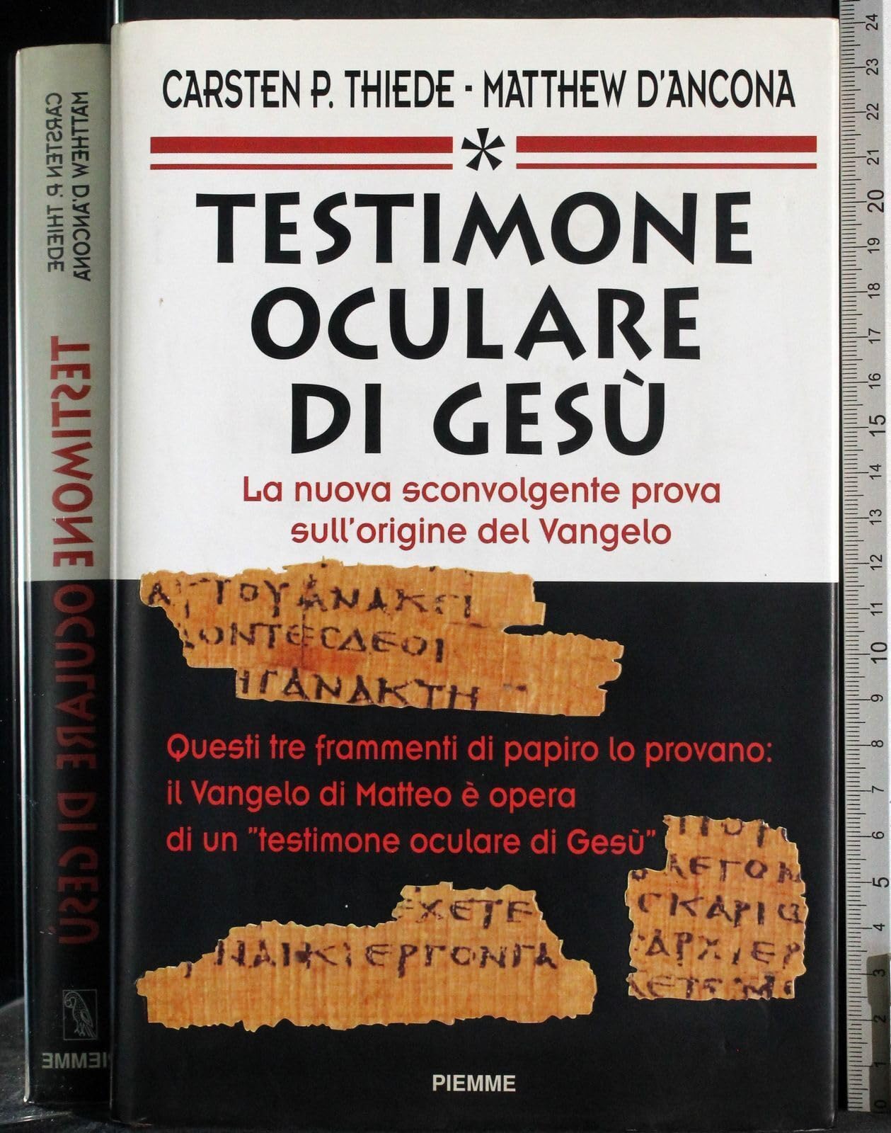Testimone oculare di Gesù. La nuova sconvolgente prova sull'origine del vangelo book