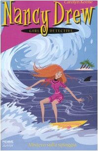 Mistero sulla spiaggia. Nancy Drew girl detective book