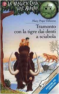 Tramonto con la tigre dai denti a sciabola book