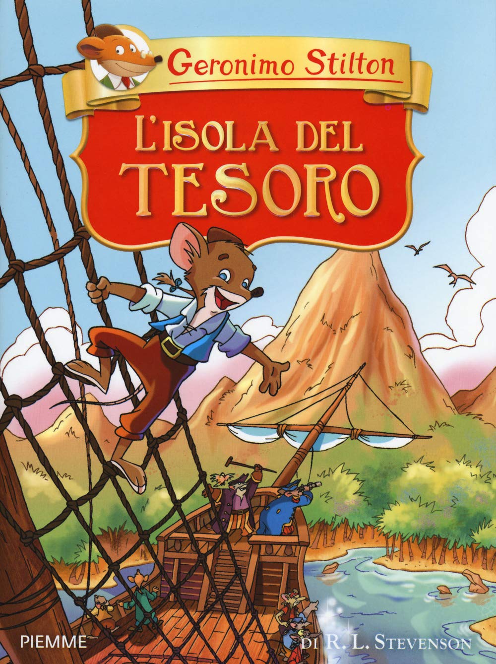 L' isola del tesoro di R. L. Stevenson book