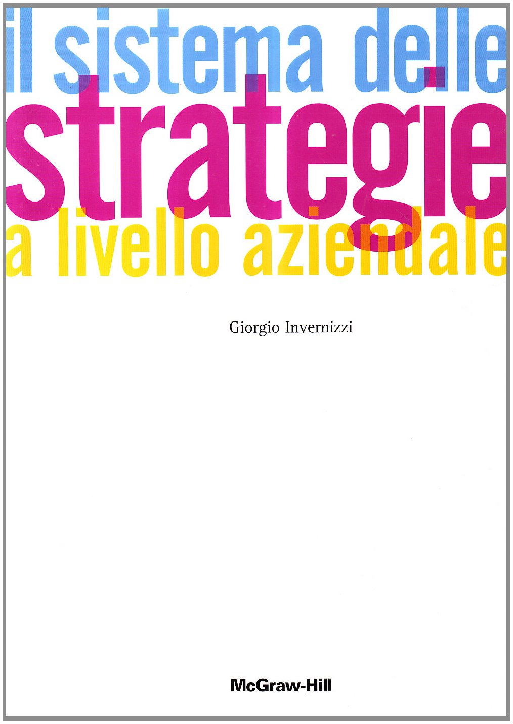 Il sistema delle strategie a livello aziendale (Economia e discipline aziendali) Business, Finance & Career