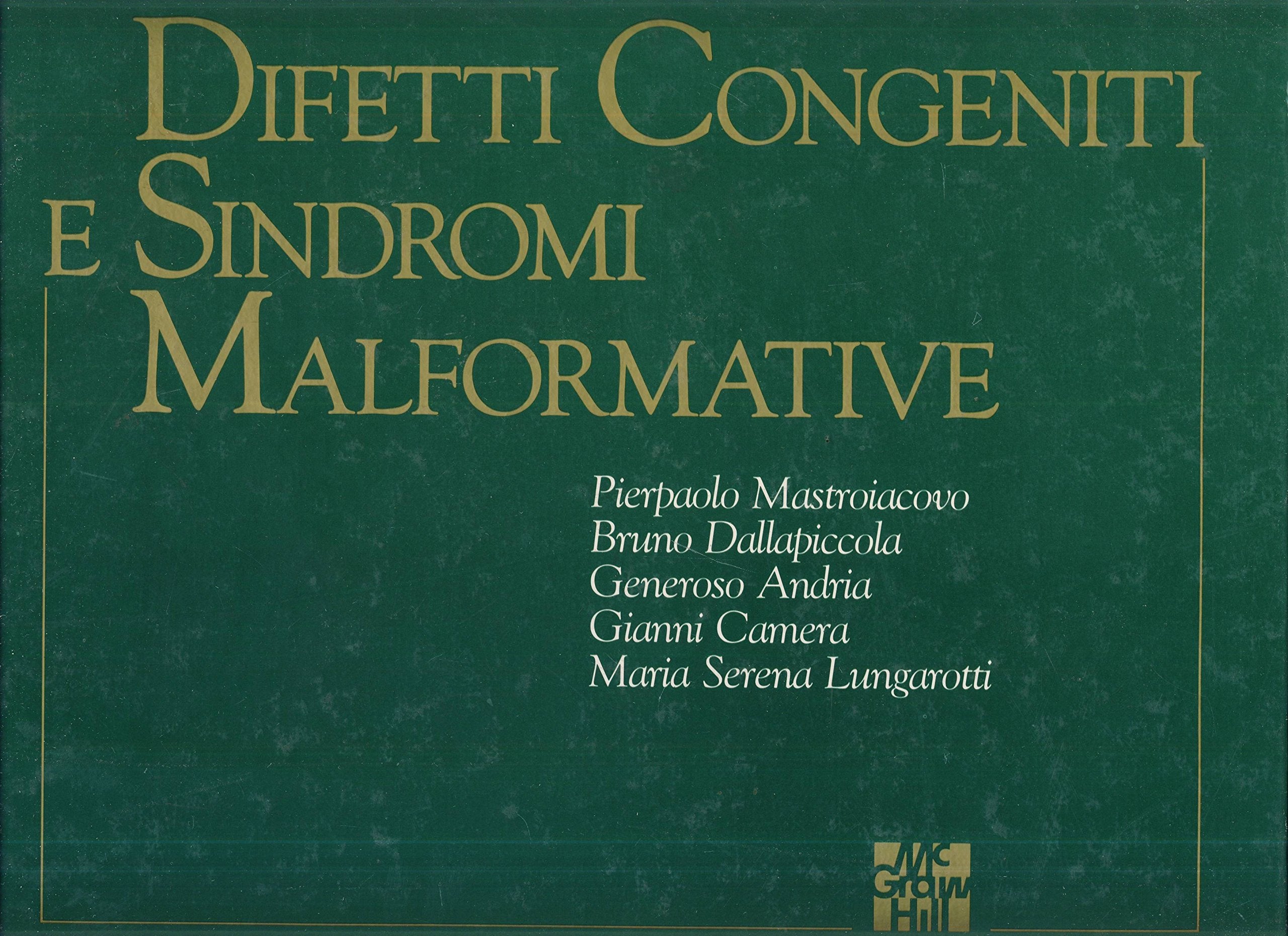 Difetti congeniti e sindromi malformative (Medicina) Medicine