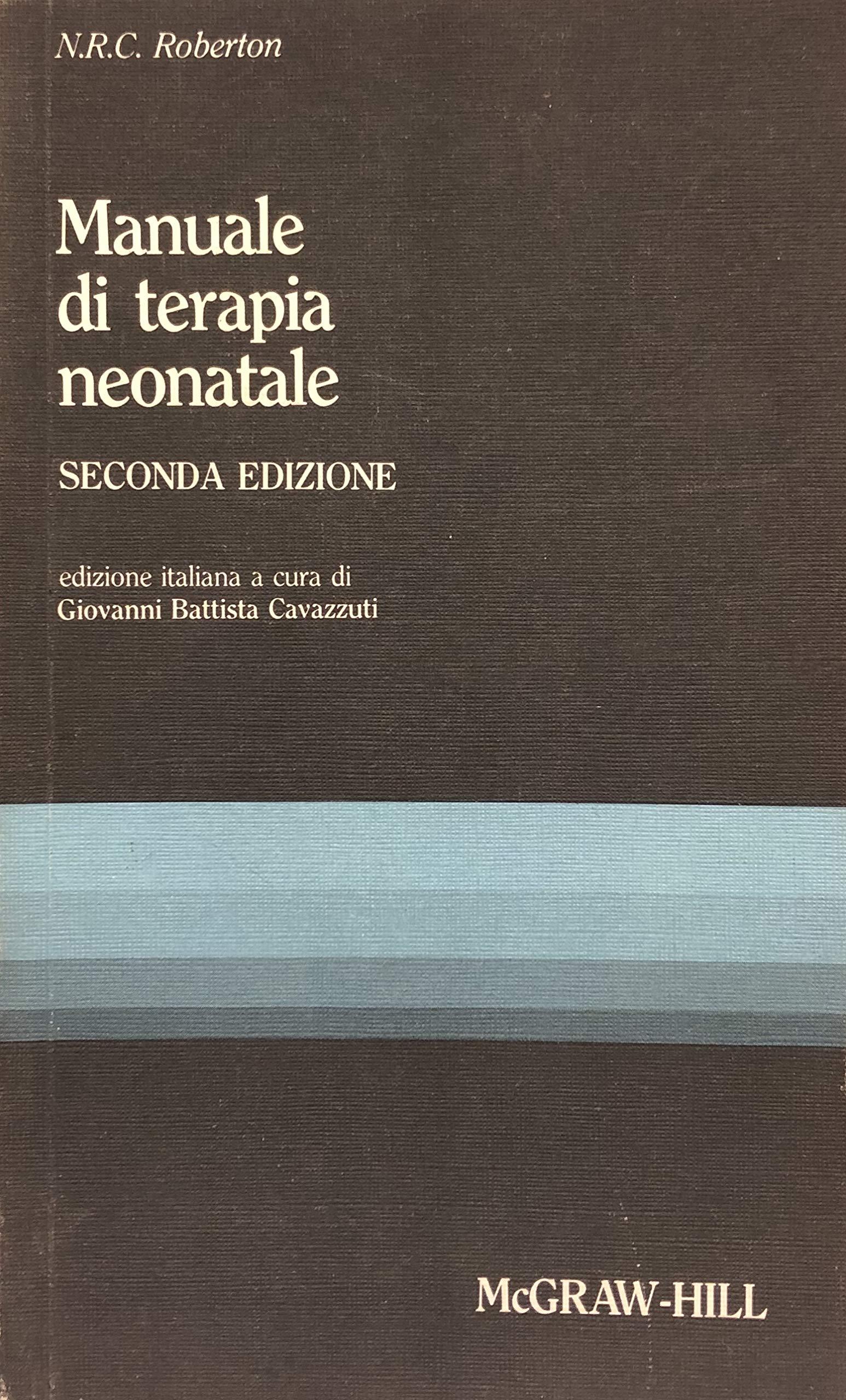 Manuale di terapia neonatale (Medicina) Medicine