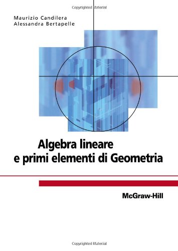 Algebra lineare e primi elementi di geometria (College) Mathematics
