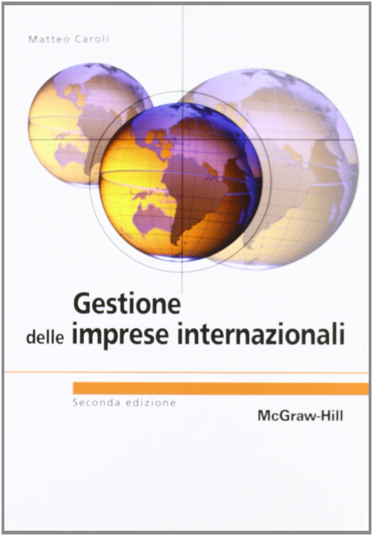 Gestione delle imprese internazionali book