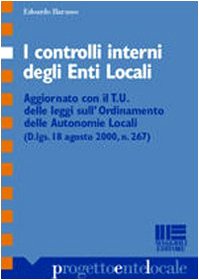 I controlli interni degli enti locali (Progetto ente locale) Law