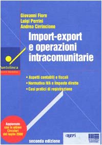 Import-export e operazioni intracomunitarie (Puntolinea) Business, Finance & Career