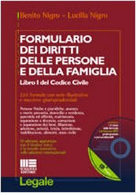 Formulario dei diritti delle persone e della famiglia (Legale) Law